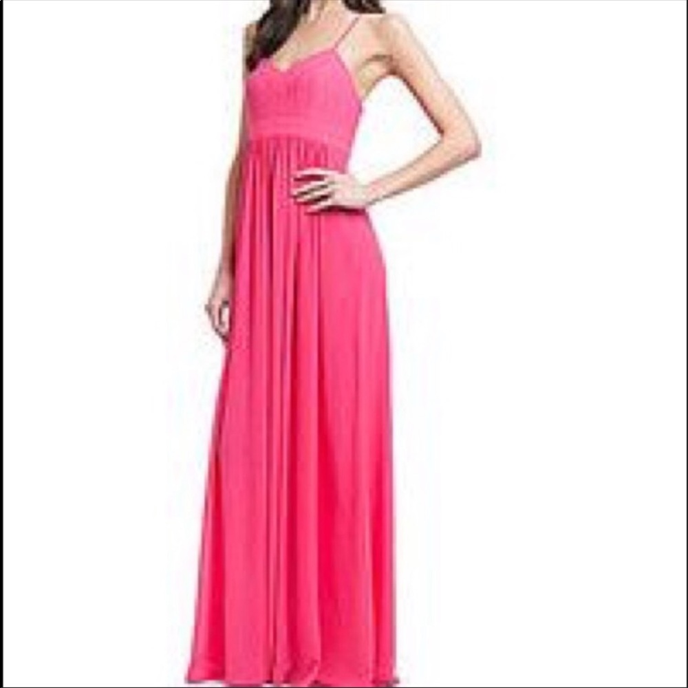 Pink Belle Badgley Mischka Dress, size 6
